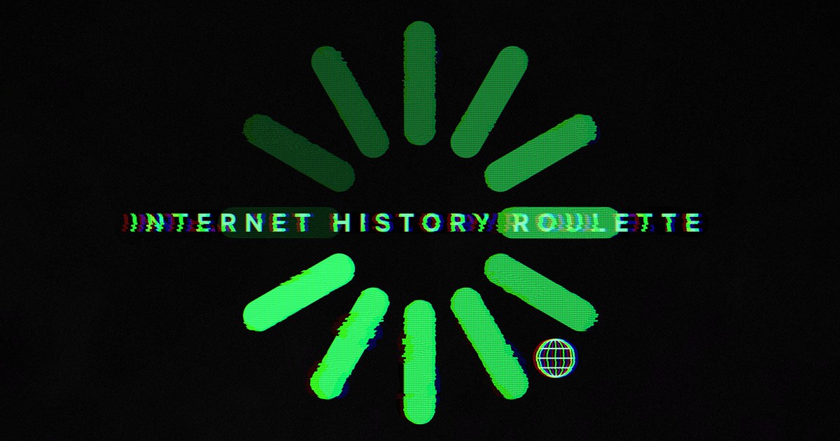 Internet History Roulette screenshot
